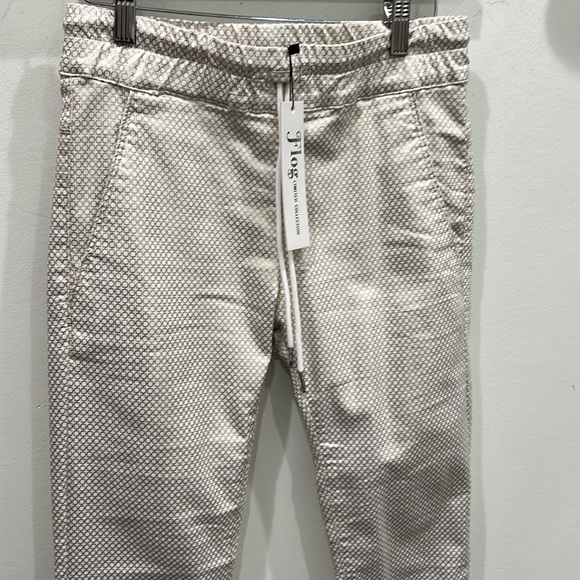 Pantalon coupe mom 7/8ème blanc femme | Bréal